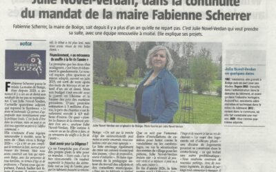 On parle de nous dans la presse